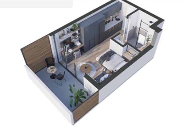 1 Bed Apartment