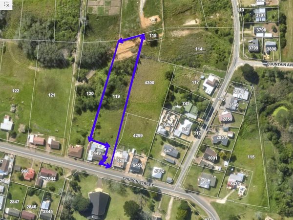 5123 m² Land available in Pacaltsdorp