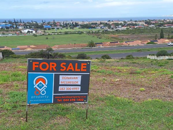 1609 m² Land available in Hartenbos Heuwels