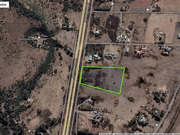 4.3 ha Land available in Bloemfontein