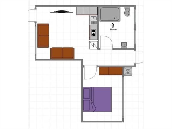 1 Bed House