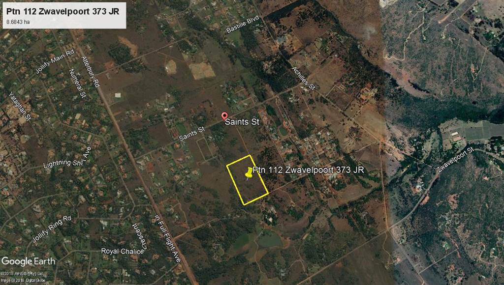 8.7 ha Land available in Zwavelpoort photo number 2