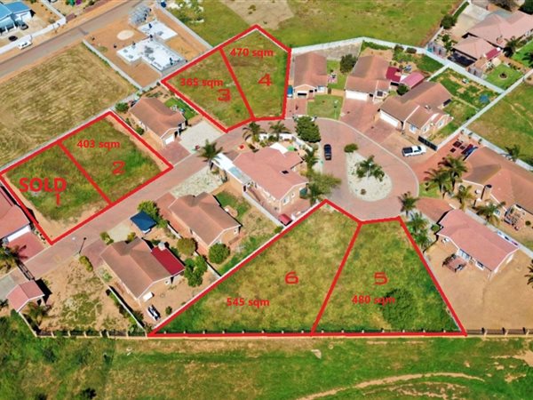 403 m² Land available in Moorreesburg