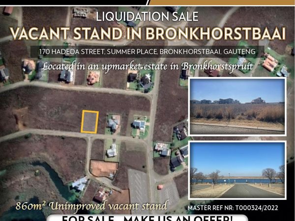860 m² Land available in Bronkhorstspruit