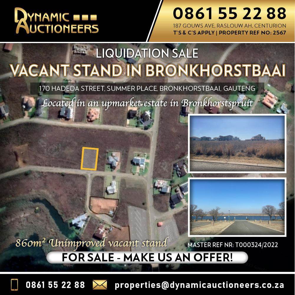 860 m² Land available in Bronkhorstspruit photo number 1