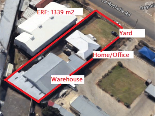 990  m² Commercial space in Rosettenville