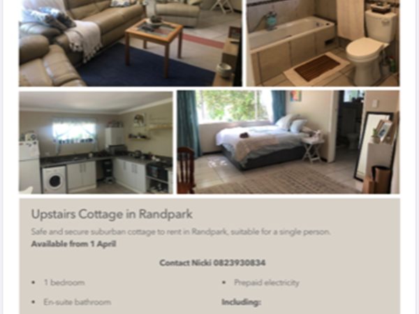 1 Bed Apartment in Randpark