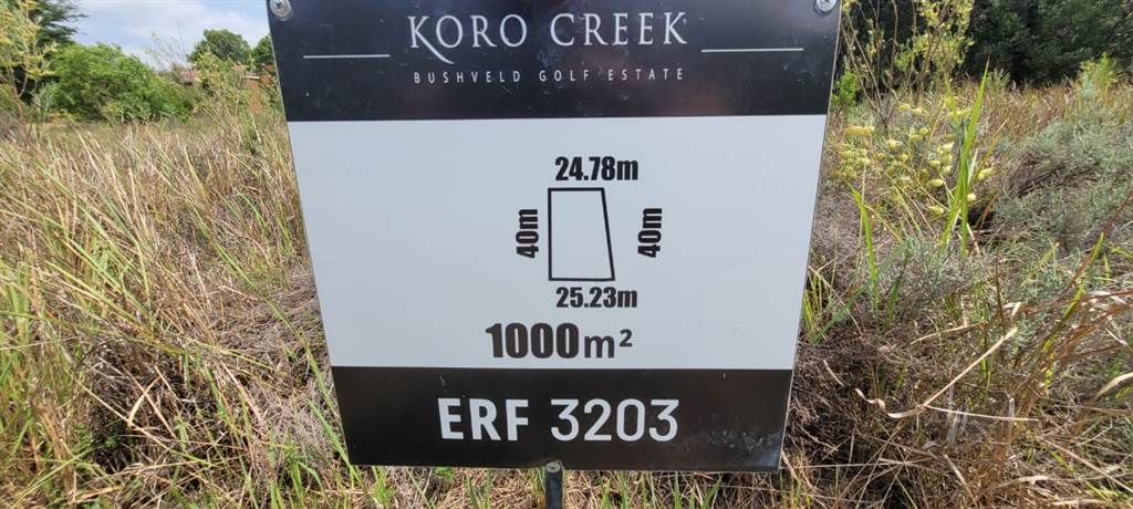 1000 m² Land available in Koro Creek Golf Estate photo number 4