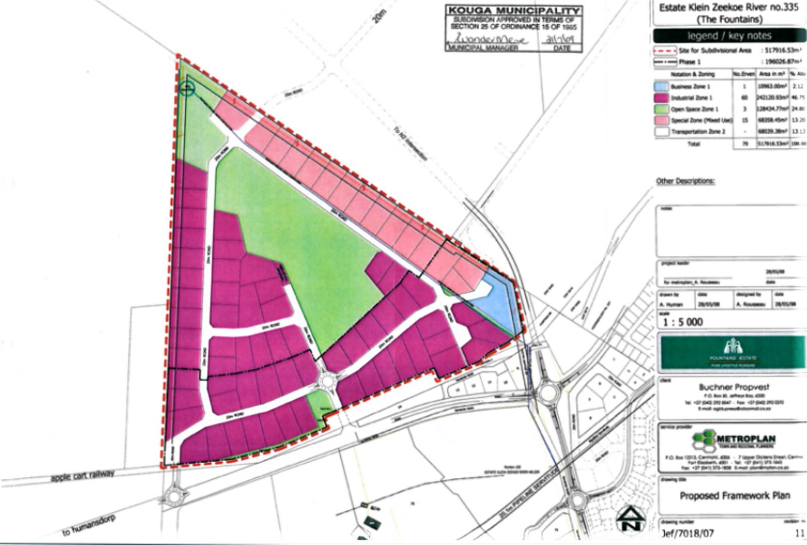 3017 m² Land available in Fountains Estate photo number 6