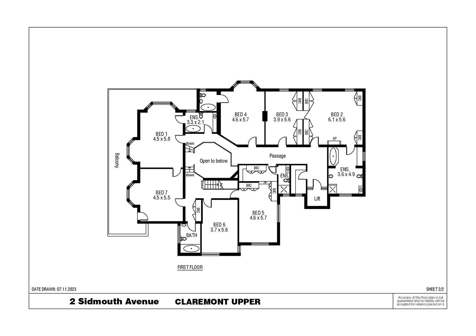 6 Bed House in Claremont Upper photo number 28