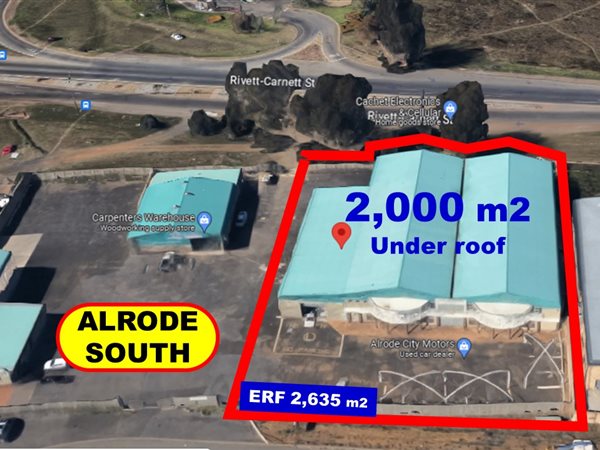 2000  m² Industrial space in Alrode