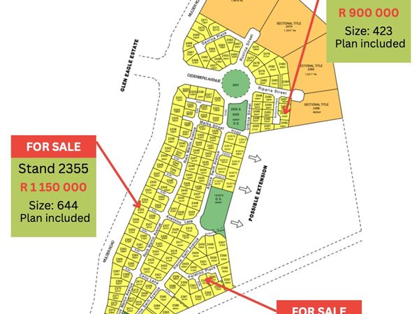 644 m² Land available in Swallow Hills Lifestyle Estate