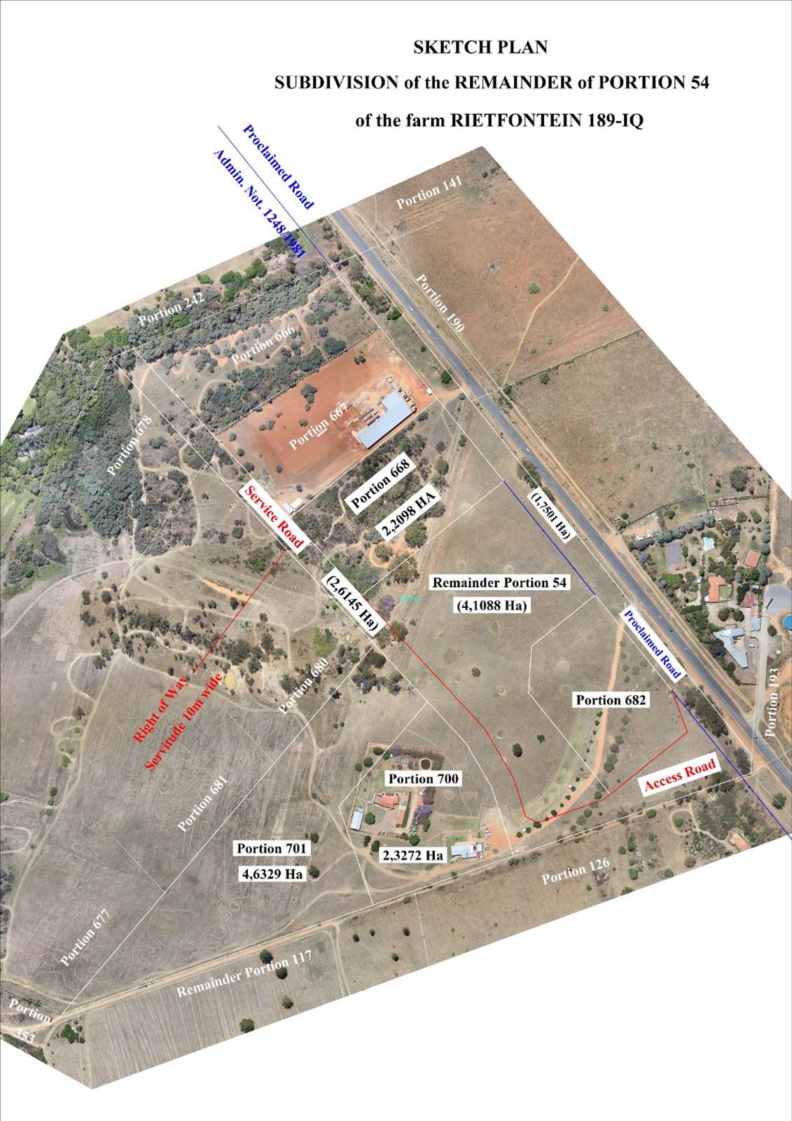 20 ha Land available in Rietfontein photo number 1