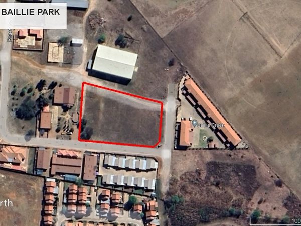 4140 m² Land available in Baillie Park