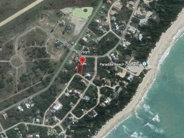 800 m² Land available in Paradise Beach