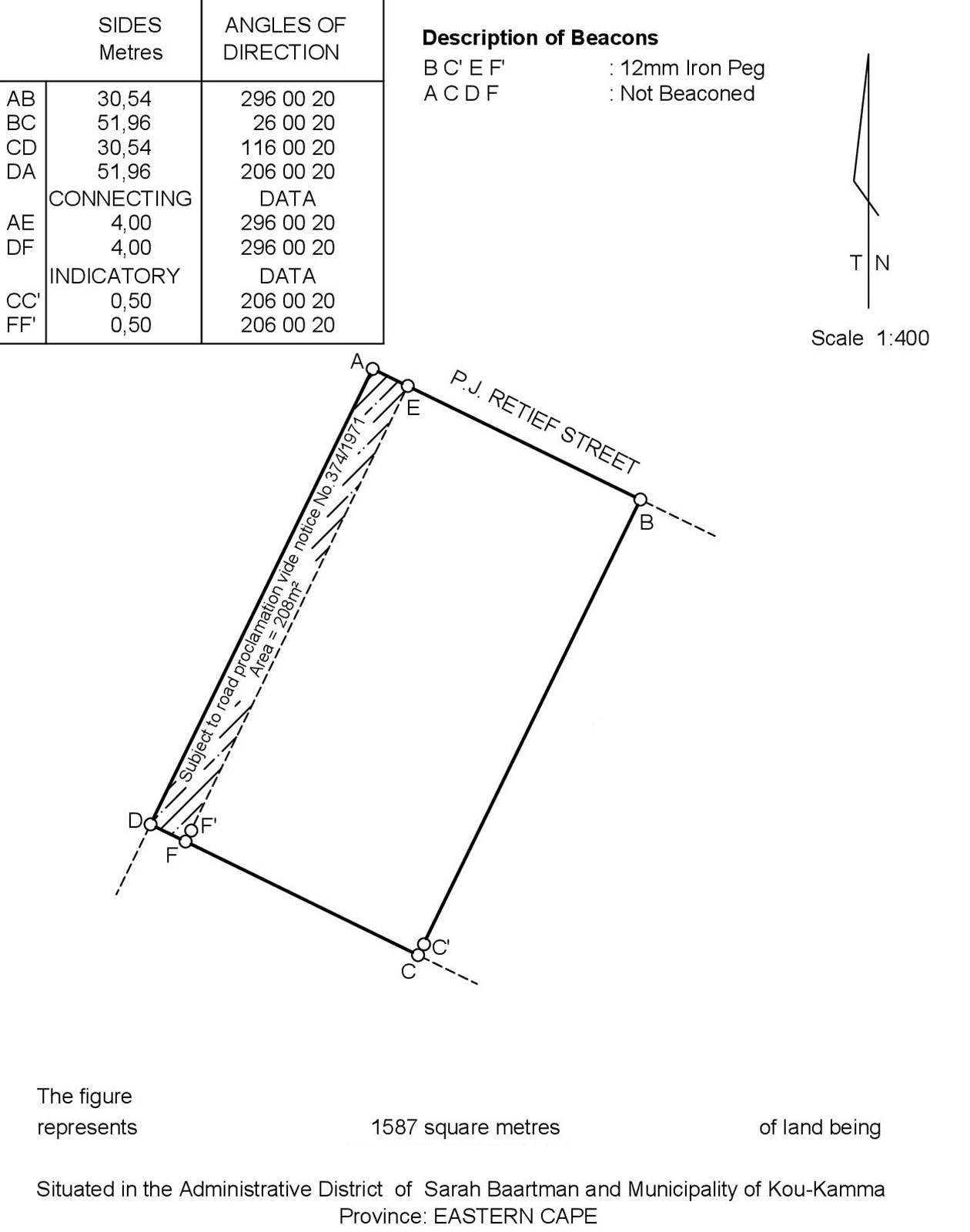 1587 m² Land available in Joubertina photo number 6