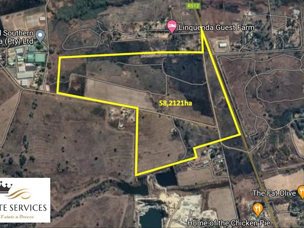 58.2 ha Land available in Lanseria and surrounds