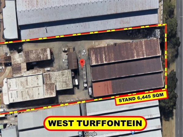 5300  m² Industrial space in West Turffontein