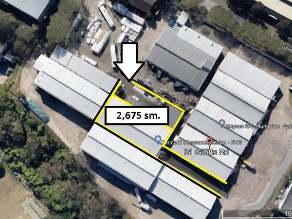 2 675  m² Industrial space