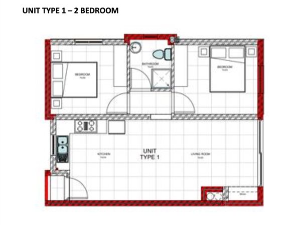 2 Bed Apartment