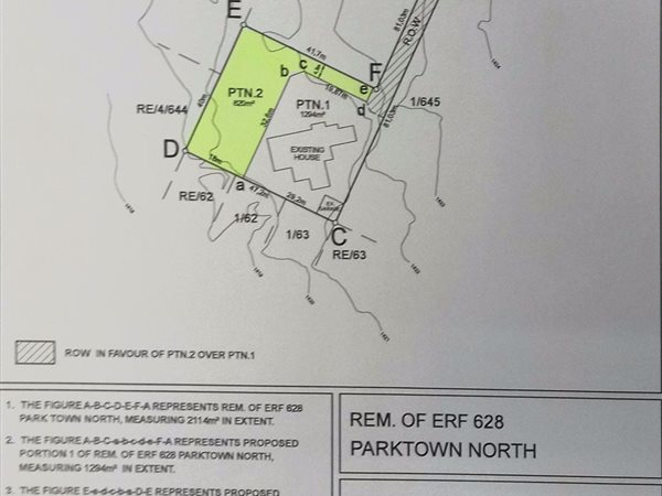 852 m² Land available in Parktown North