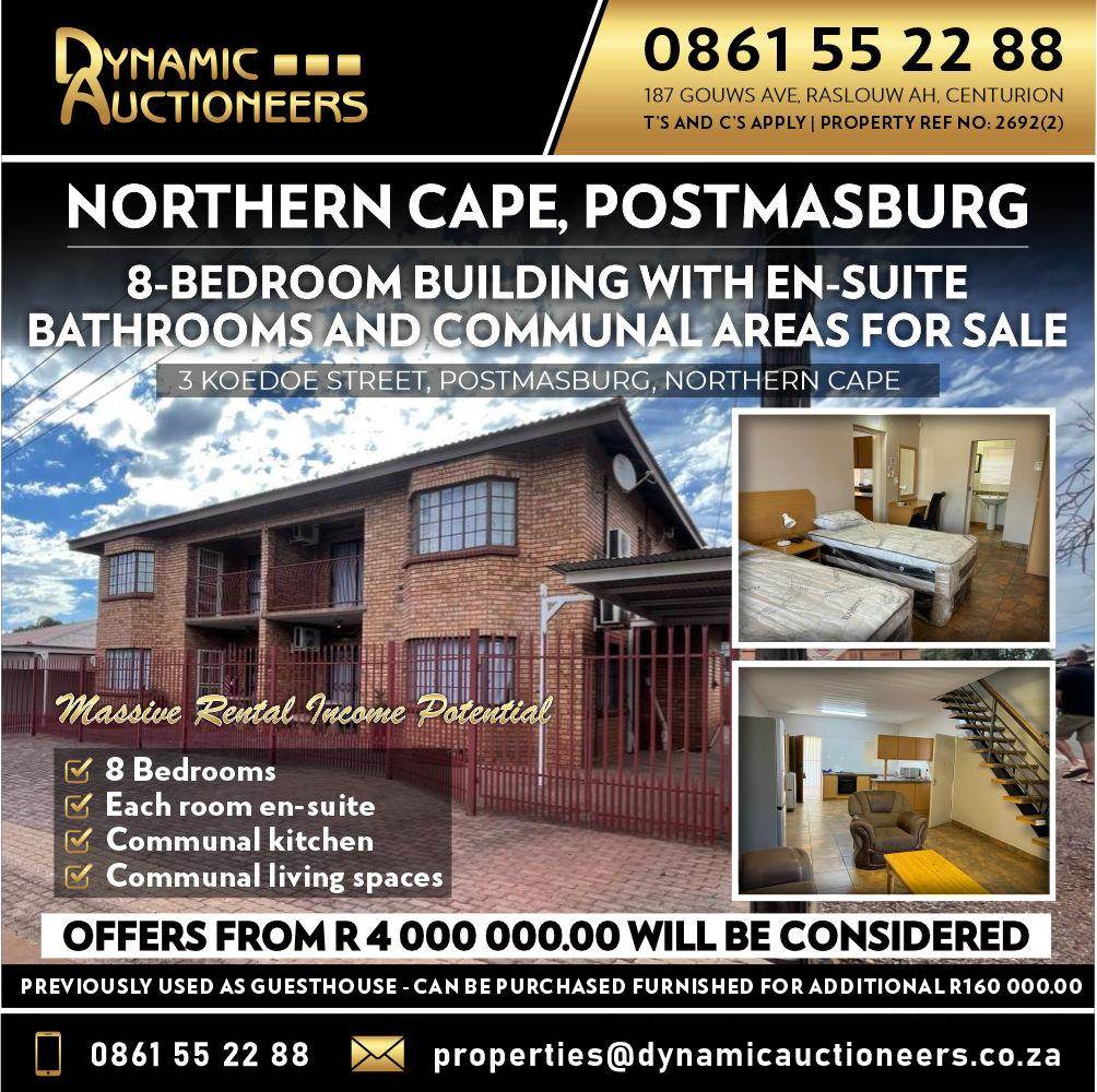 8 Bed House in Postmasburg photo number 1