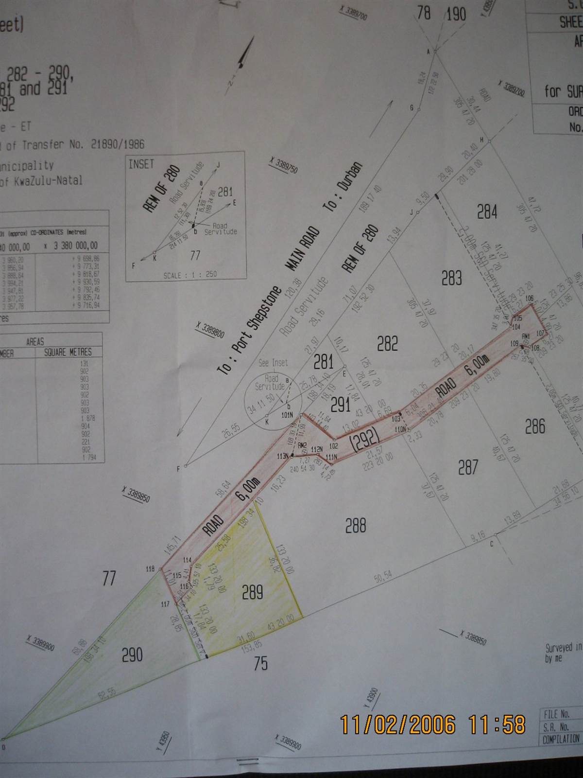 903 m² Land available in Umzumbe photo number 3