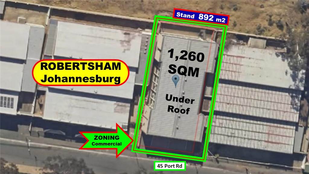 892  m² Commercial space in Robertsham photo number 1