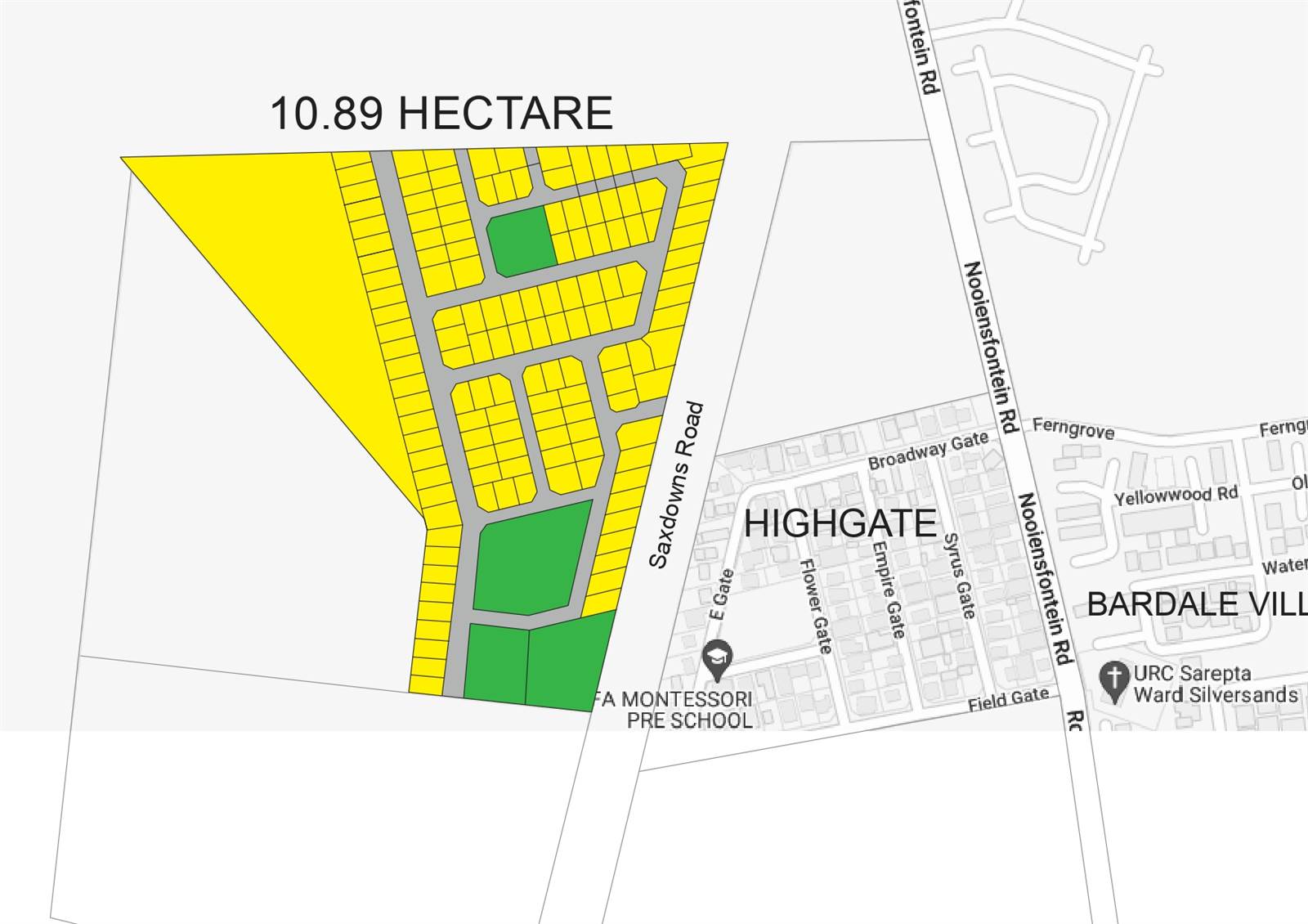 10.9 ha Land available in High Gate photo number 2