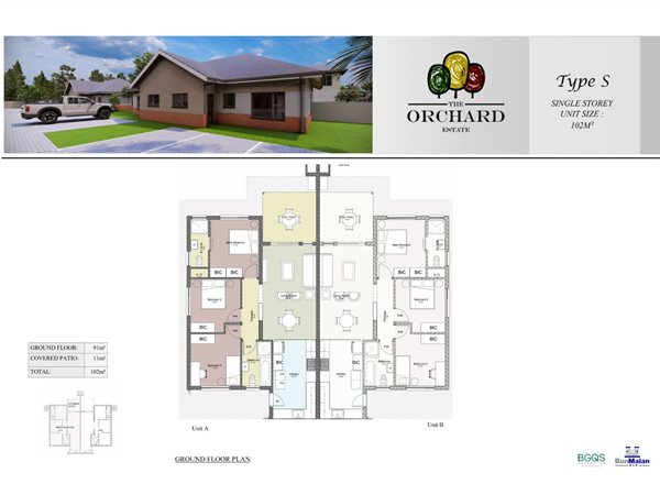 3 Bedroom Townhouse