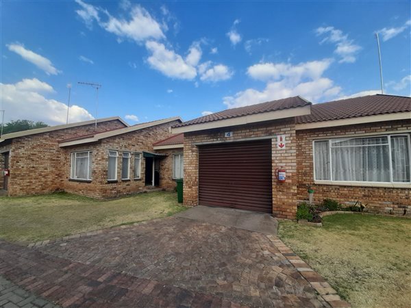 2 Bed Townhouse in Parys