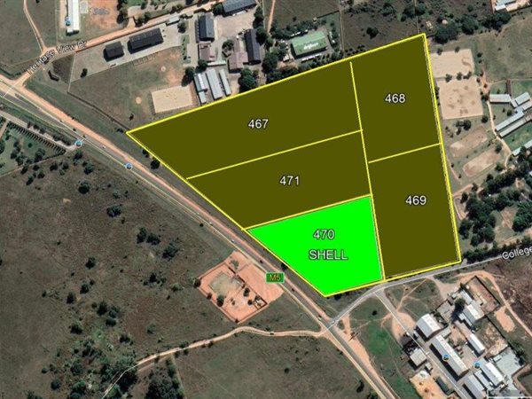 9.9 ha Land available in Rietfontein