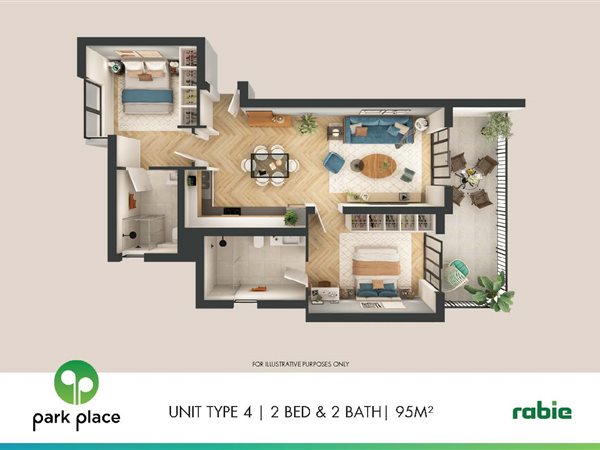 2 Bed Apartment