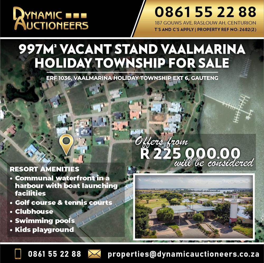 997 m² Land available in Vaal Marina photo number 1