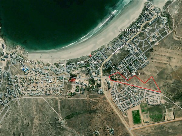 4.1 ha Land available in Paternoster