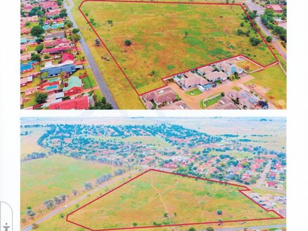 7.7 ha Land available in Soweto Central