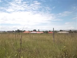 1000 m² Land available in Amajuba Park