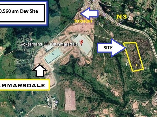 14.1 ha Land available in Hammarsdale