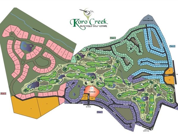 1000 m² Land available in Koro Creek Golf Estate