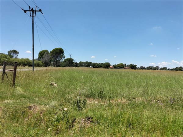 1 ha Land available in Bloemfontein Farms