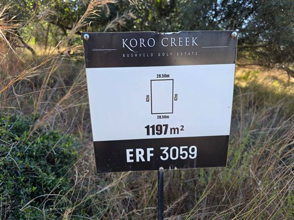 1 197 m² Land 1 197 m² Land