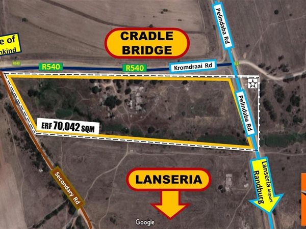 7 ha Land available in Lanseria and surrounds