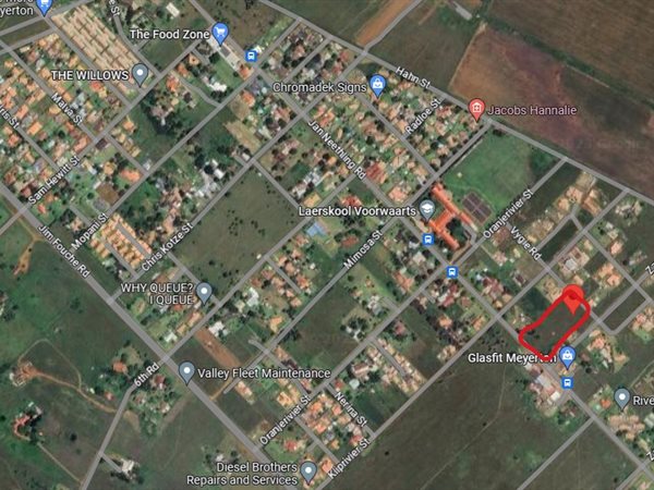 4127 m² Land available in Riversdale