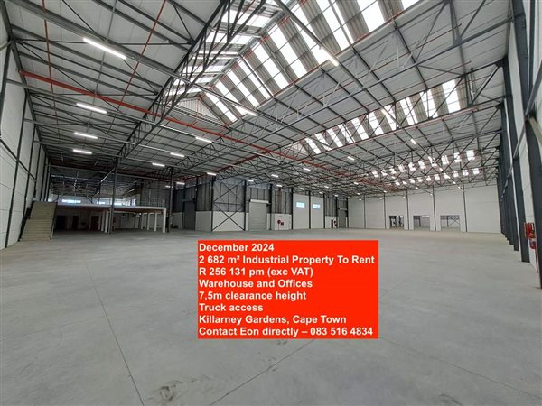 2 682  m² Industrial space