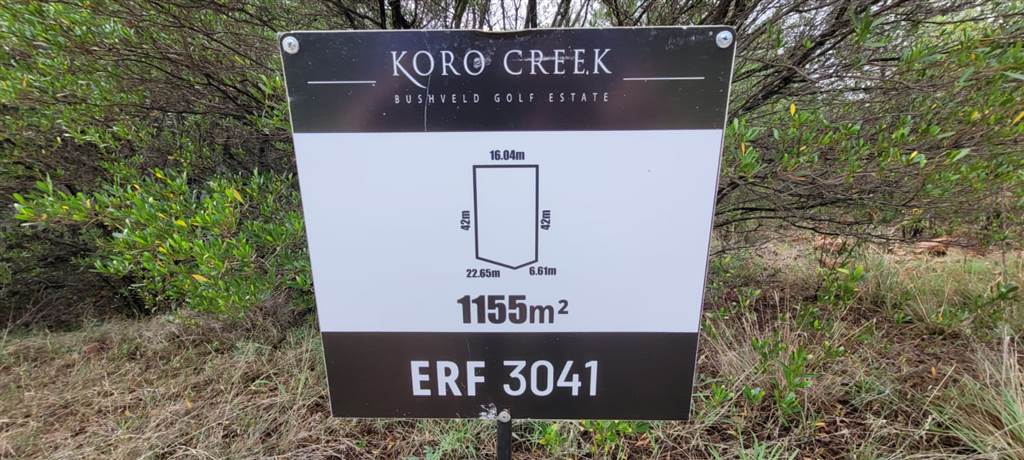 1155 m² Land available in Koro Creek Golf Estate photo number 4