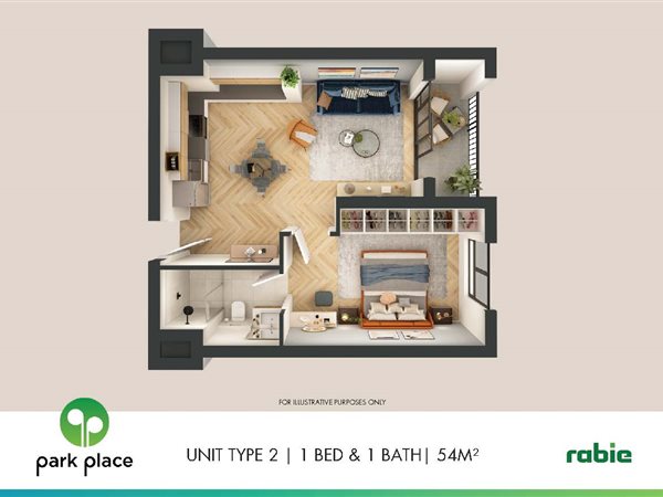 1 Bed Apartment