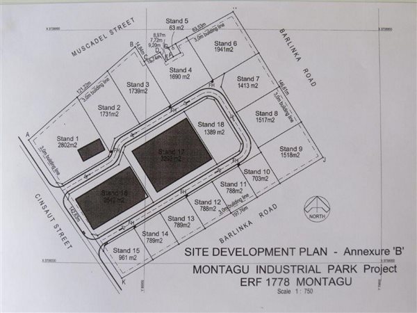 703 m² Land available in Montagu