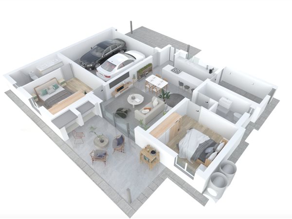 2 Bedroom House 2 Bedroom House