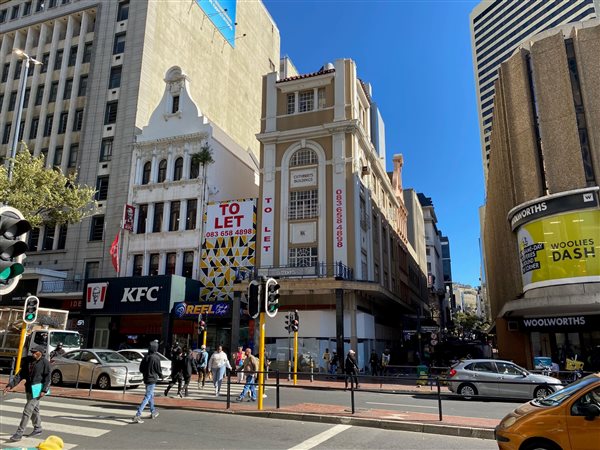 330  m² Retail Space in Cape Town City Centre