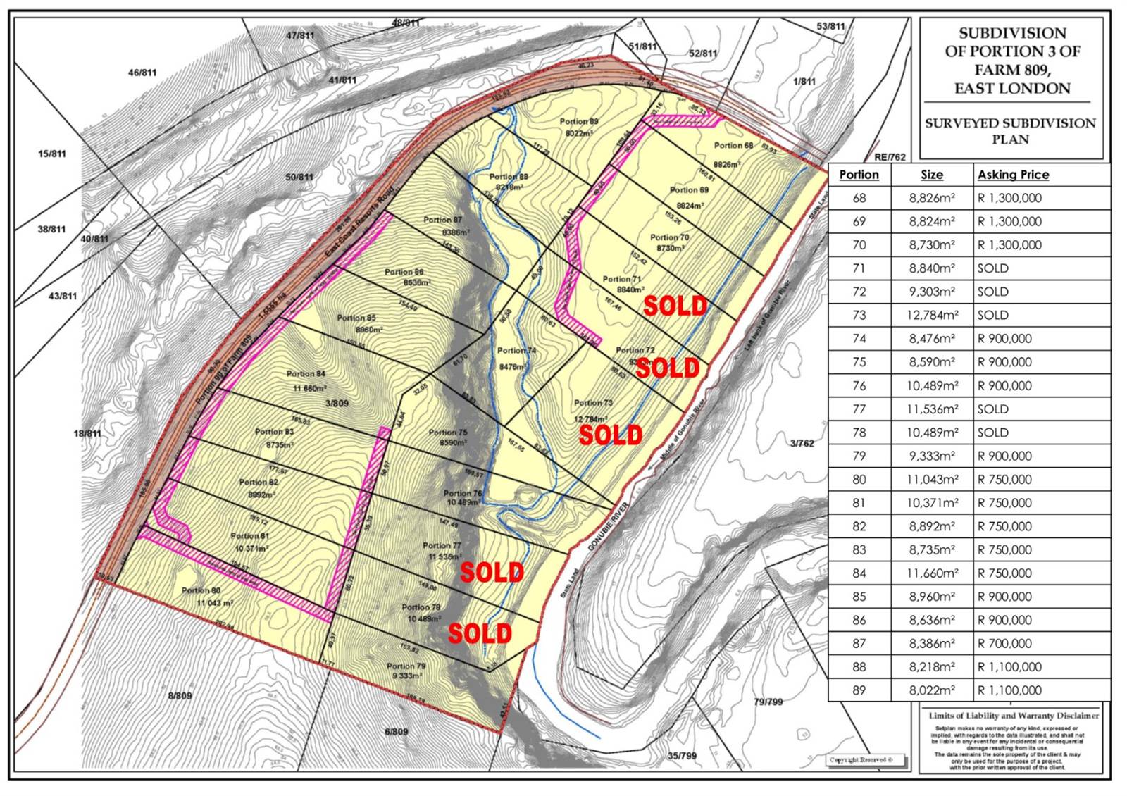 1.1 ha Land available in Gonubie photo number 3